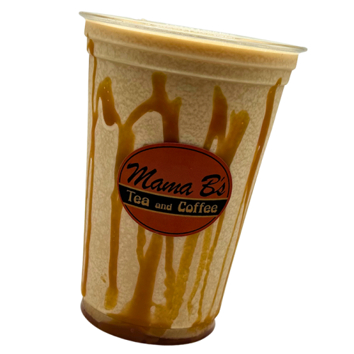 caramel frappe by mama bs tea and coffee