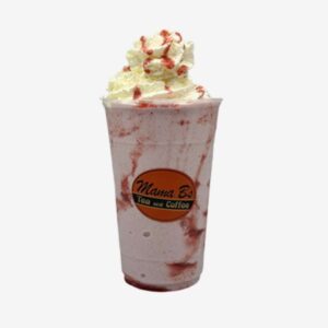 Local strawberry bean frappe